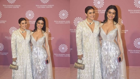 Kajol and Nysa Devgan's deadly combination of white and grey