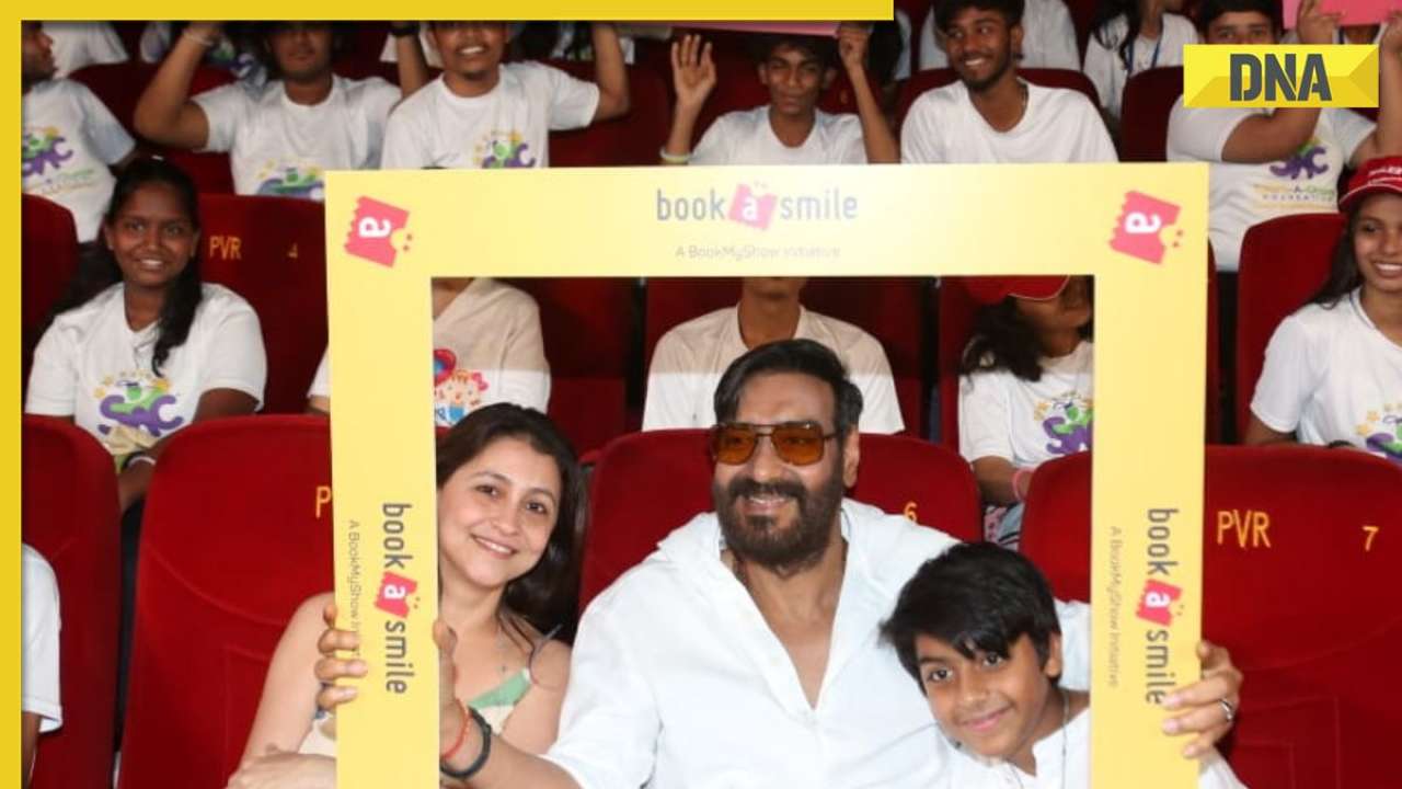 Ajay Devgn celebrates 54th birthday by hosting special screening of Bholaa for underprivileged kids