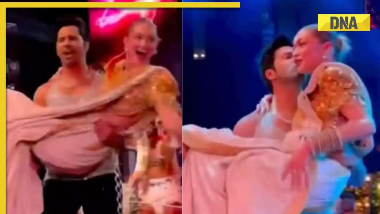 Gigi Hadid finally reacts to controversy over Varun Dhawan lifting and kissing her 'without consent' on NMACC stage