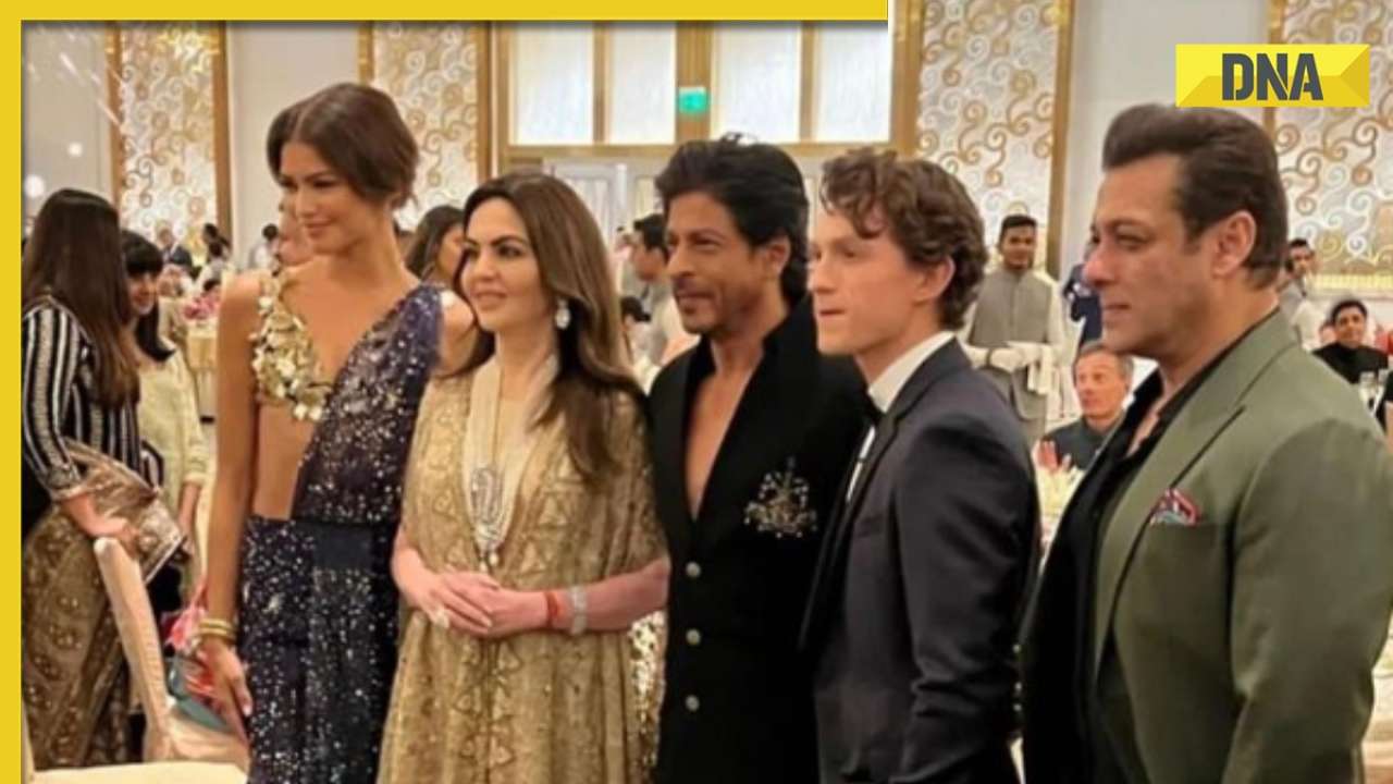 Salman Khan And Aswarya Rai Sexy Pron Star Video - Viral! Netizens notice Aishwarya Rai in Salman Khan-Shah Rukh Khan's photo  with Zendaya-Tom Holland: 'Expensive picture'
