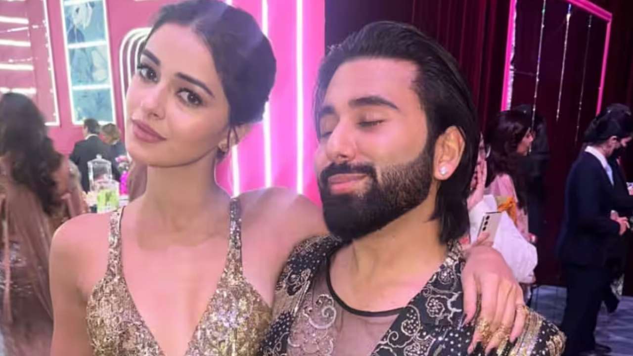 Ananya Panday with Orry