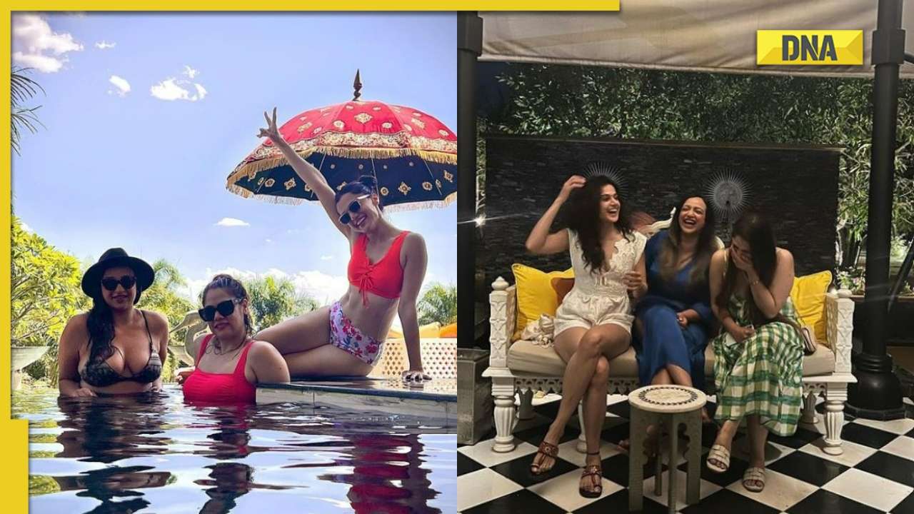 See inside pics from Taapsee Pannu's Udaipur vacation with friends as actress celebrates 10 years in Bollywood
