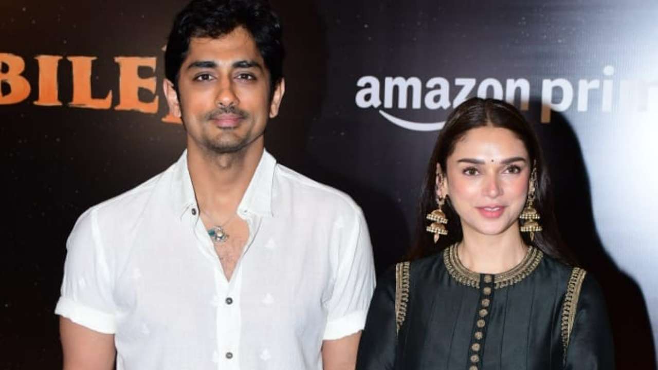 Aditi Rao Hydari and Siddharth