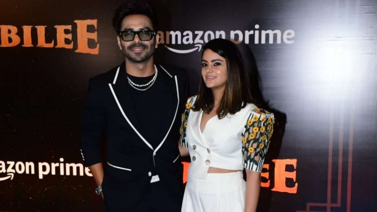 Aparshakti Khurana with wife Aakriti Ahuja