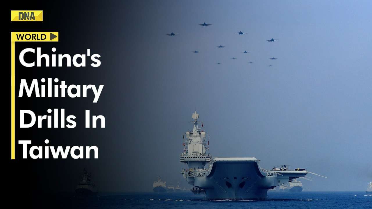 China Begins Military Drills In Taiwan Strait Over 40 Planes Cross Sensitive Median Line