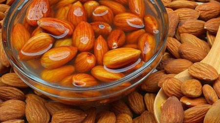 Soaked dry fruits