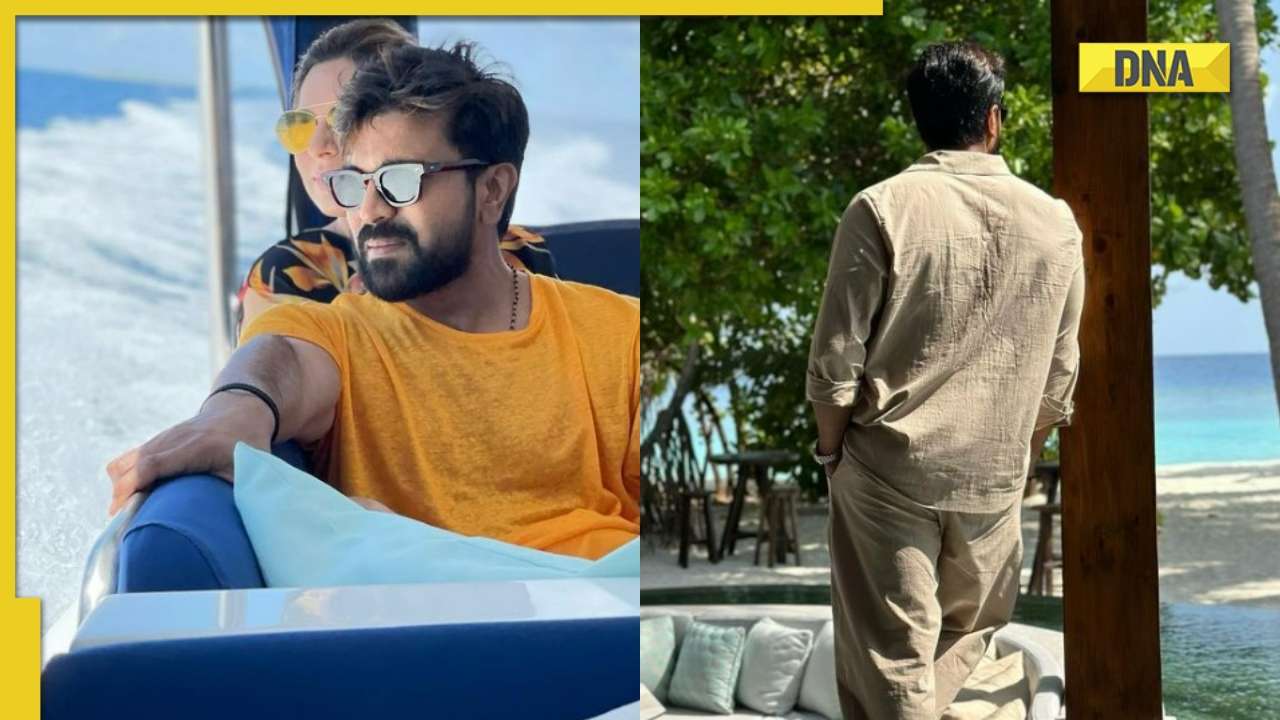 Ram Charan enjoys Maldives trip with wife Upasana Konidela after baby shower in Dubai, fans call them 'power couple'