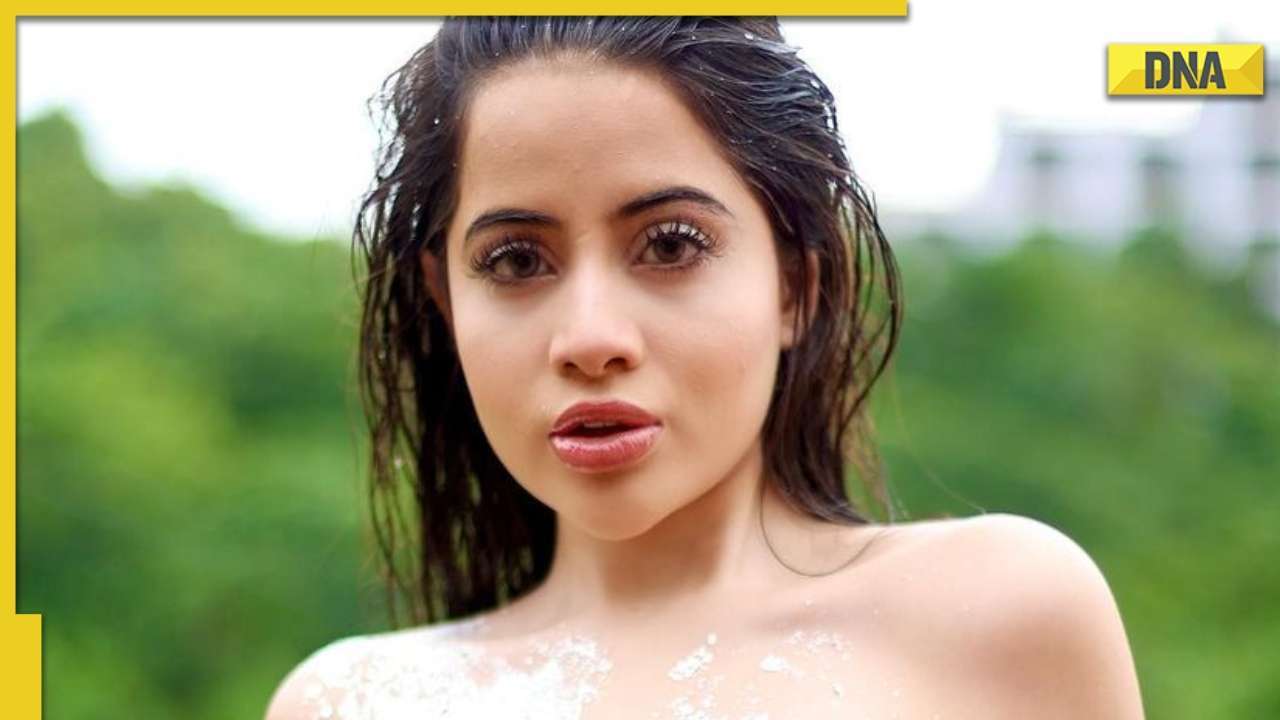 Urfi Javed wears bodycon dress with breasts painted on it, shocked netizens call it obscene: 'Isko jail me daal do'