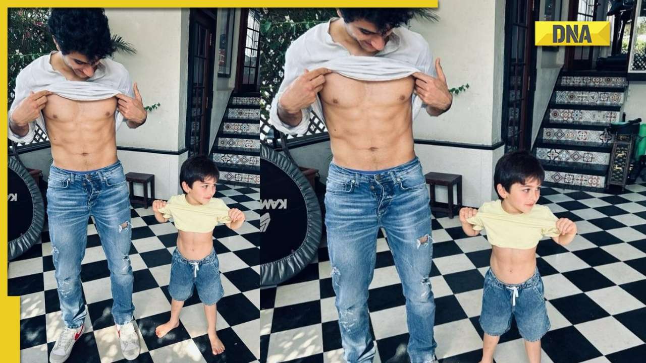 'Ibrahim bhai zip khuli reh gayi': Netizens react hilariously to Kareena Kapoor's pic of Ibrahim, Taimur flaunting abs