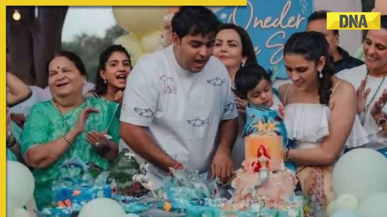Glimpses of cake surfaced from Akash Ambani s son birthday