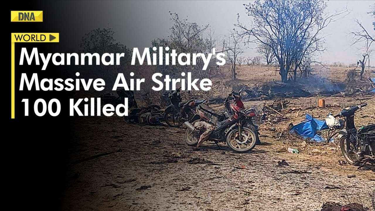 Air Strike In Myanmar: Over 100 Killed As Ruling Junta Confirms Deadly ...