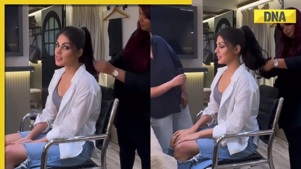 Rhea Chakraborty is 'crying happy tears' as she returns to set after 3 years for Roadies: 'Times have been hard but...'