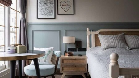 Ranbir Kapoor and Alia Bhatt's bedroom with classy interiors