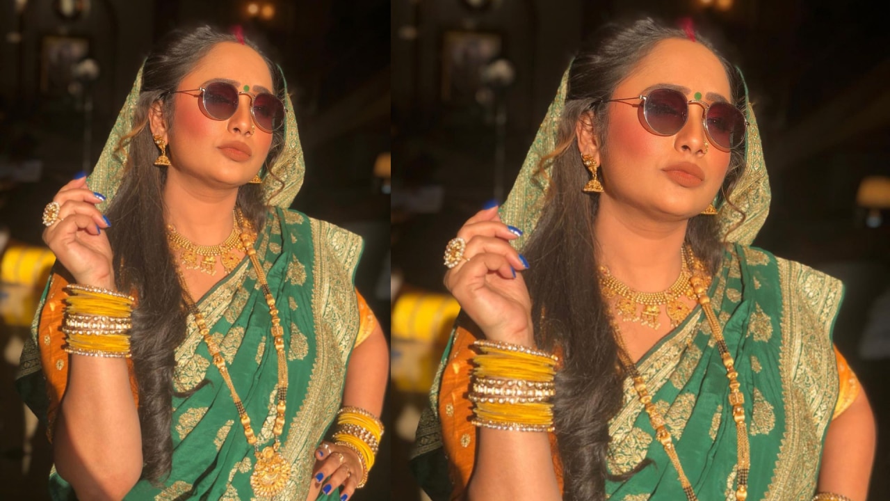 Rani Chatterjee saree look 