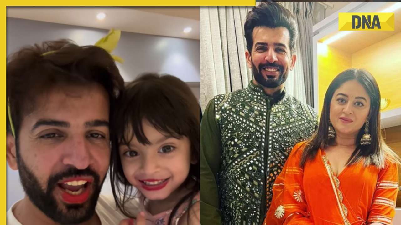 Jay Bhanushali reacts as wife Mahhi Vij is trolled for making 3-year-old daughter wear lipstick: 'If a mother is...'