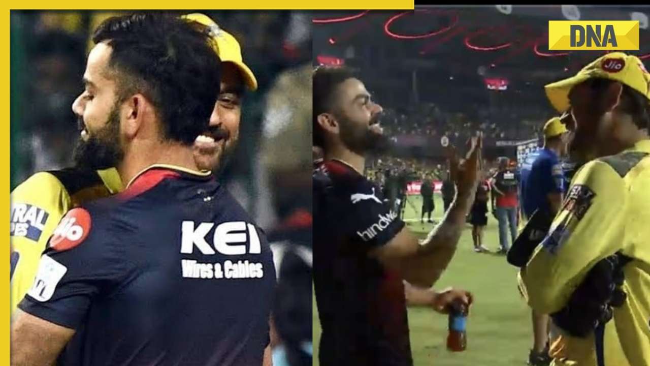 Virat Kohli shares new post with MS Dhoni after RCB vs CSK thriller, fans say 'proper jadu ki jhappi'