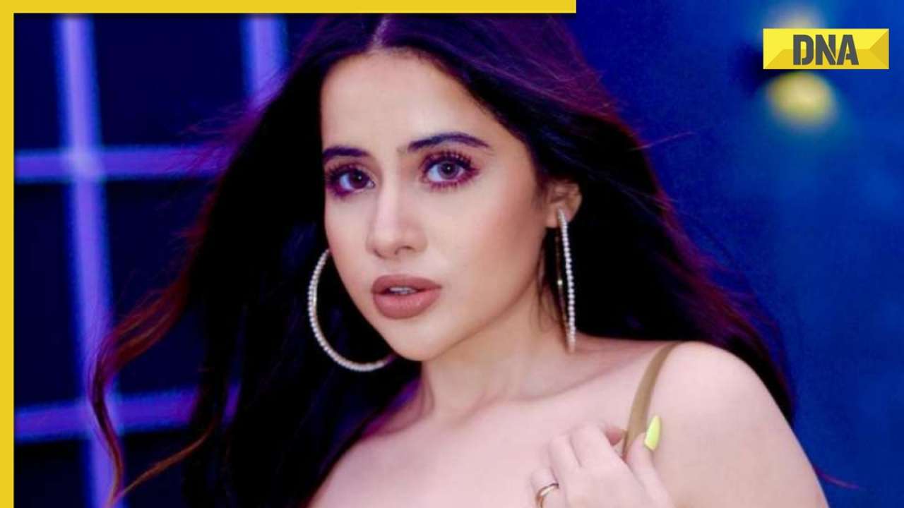 Subhashree X Video - Urfi Javed wears bodycon dress with breasts painted on it, shocked netizens  call it obscene: 'Isko jail me daal do'