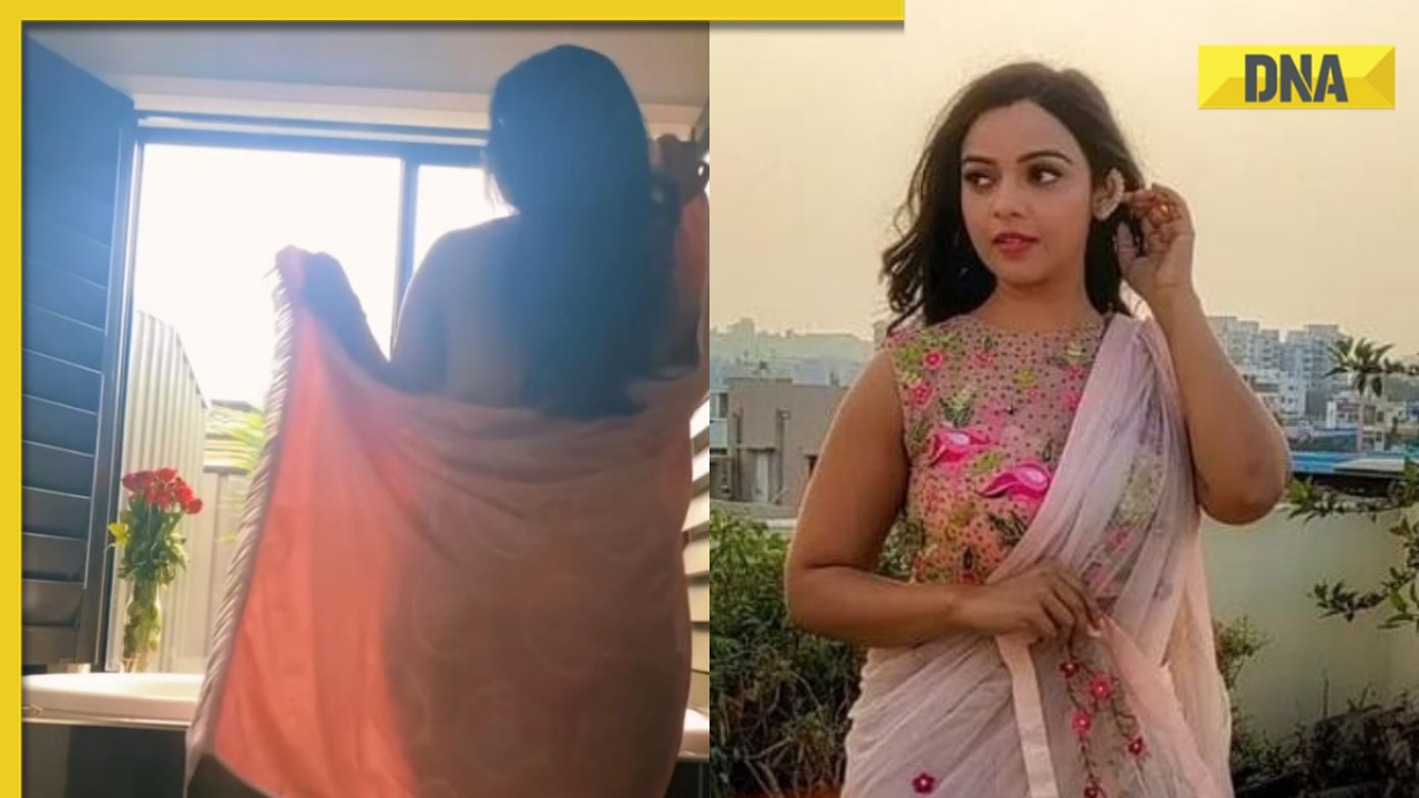 1280px x 720px - Nitya Shetty sparks controversy with semi-nude bathroom video, gets trolled  for sipping champagne in bathtub