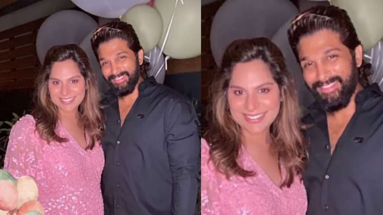 Allu Arjun with Upasana Kamineni Konidela