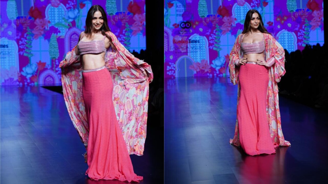 Malaika Arora proves she is queen of ramp 