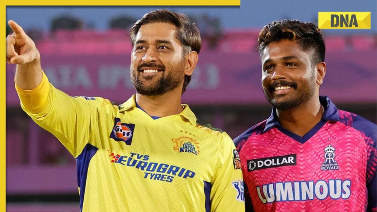 'Tu toh kehta tha...': Rajasthan Royals hilarious post featuring MS Dhoni, Sanju Samson ahead of toss goes viral