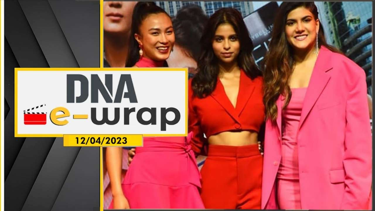 Suhana Khan sizzles in red power suit; Urvashi Rautela attends DC vs MI match & more | E Wrap