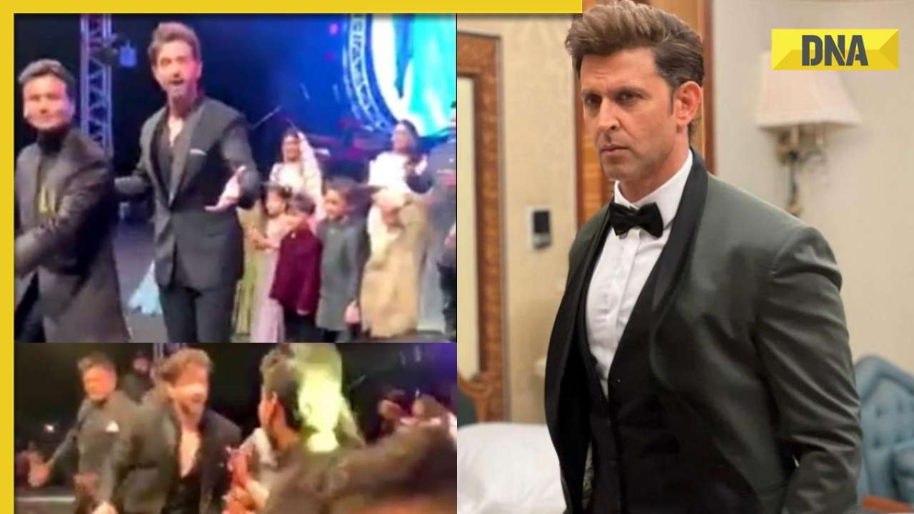 Hrithik Roshan grooves to Ghungroo, Bang Bang at wedding, fans call him 'Mr. bride stealer'