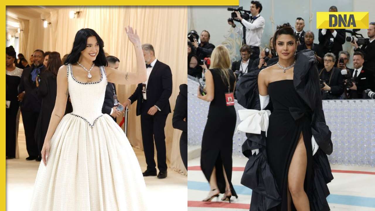 Met Gala 2023: Dua Lipa shines brighter than Priyanka Chopra on red ...