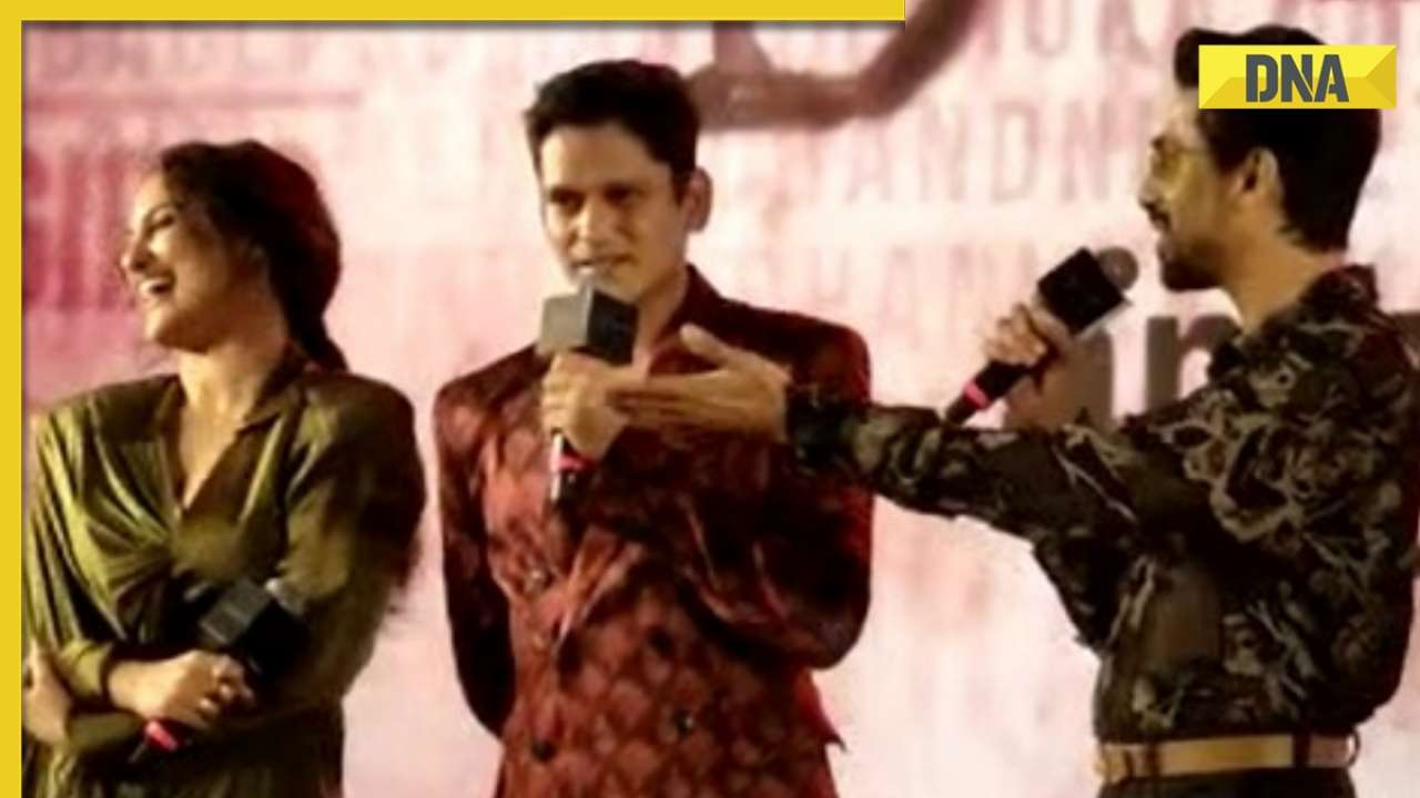 Sonakshi Sinha, Gulshan Devaiah tease Vijay Varma about Tamannaah Bhatia at Dahaad trailer launch, actor reacts - Watch