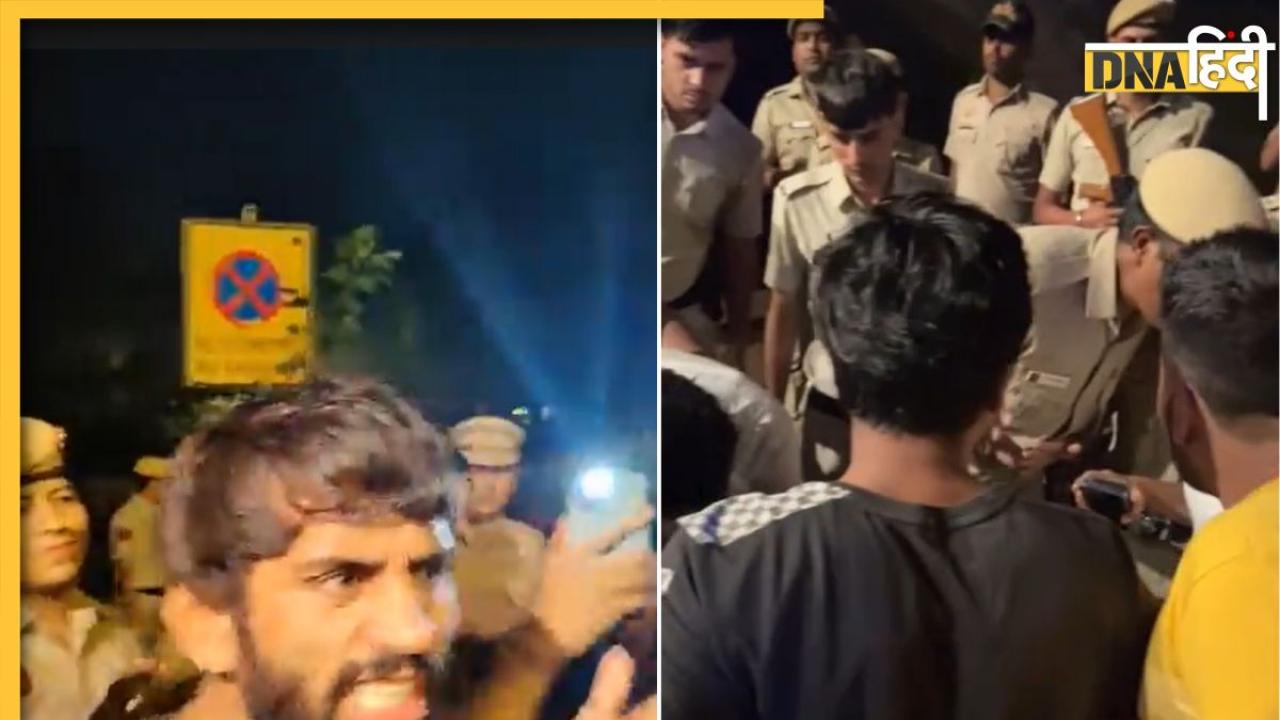 Wrestler Protest: जंतर-मंतर पर बवाल, दिल्ली पुलिस से भिड़े धरने पर बैठे पहलवान, महिला पहलवानों को गालियां देने का आरोप