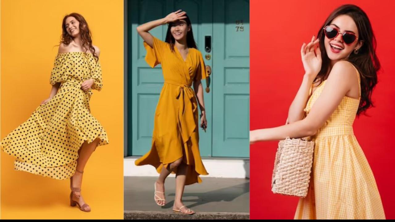 ट्रेंडी कलर ड्रेस (Trendy Color Dresses)