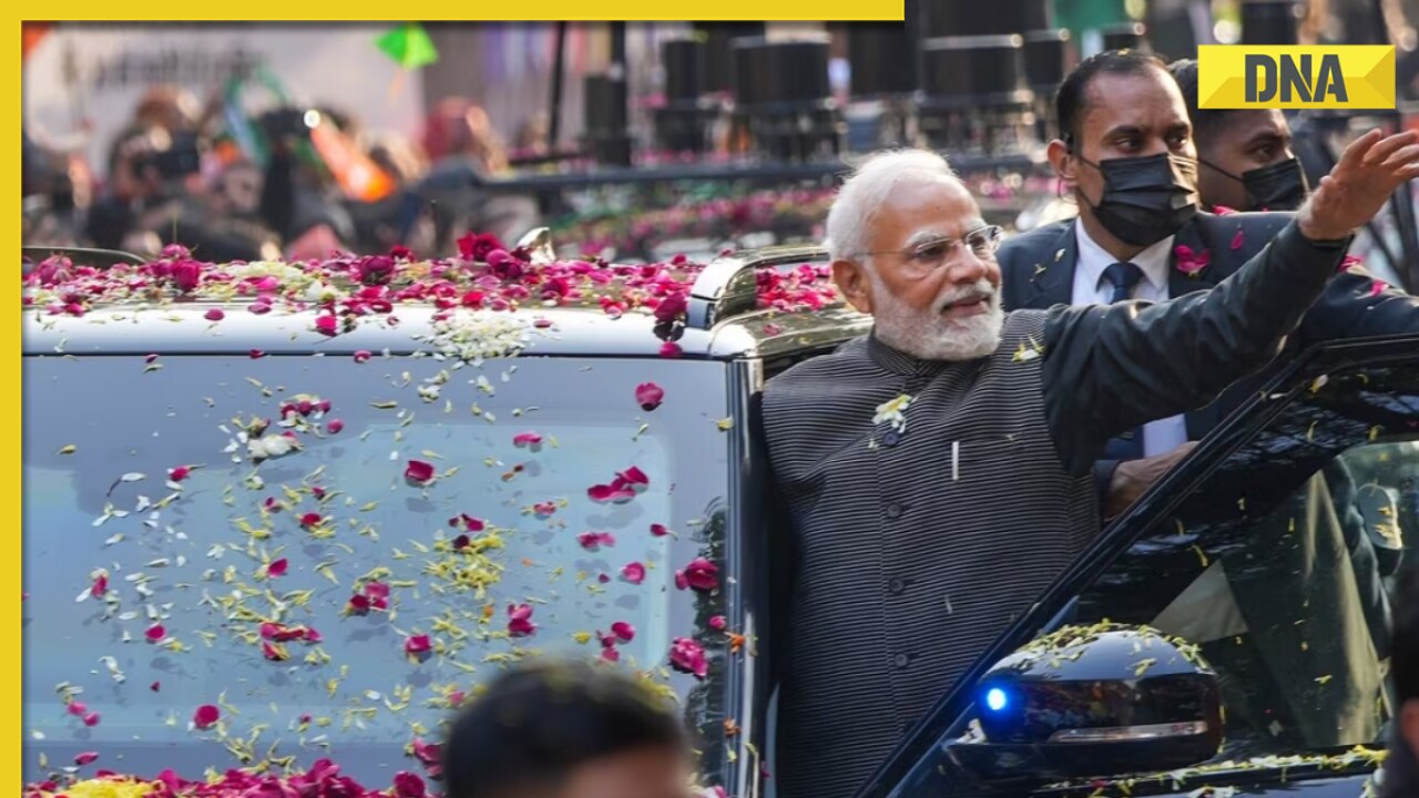 Karnataka Elections 2023: PM Modi begins 26-km roadshow, campaigning for BJP