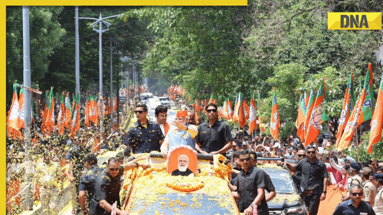 PM holds massive road-show in Bengaluru as BJP raises poll pitch in Karnataka