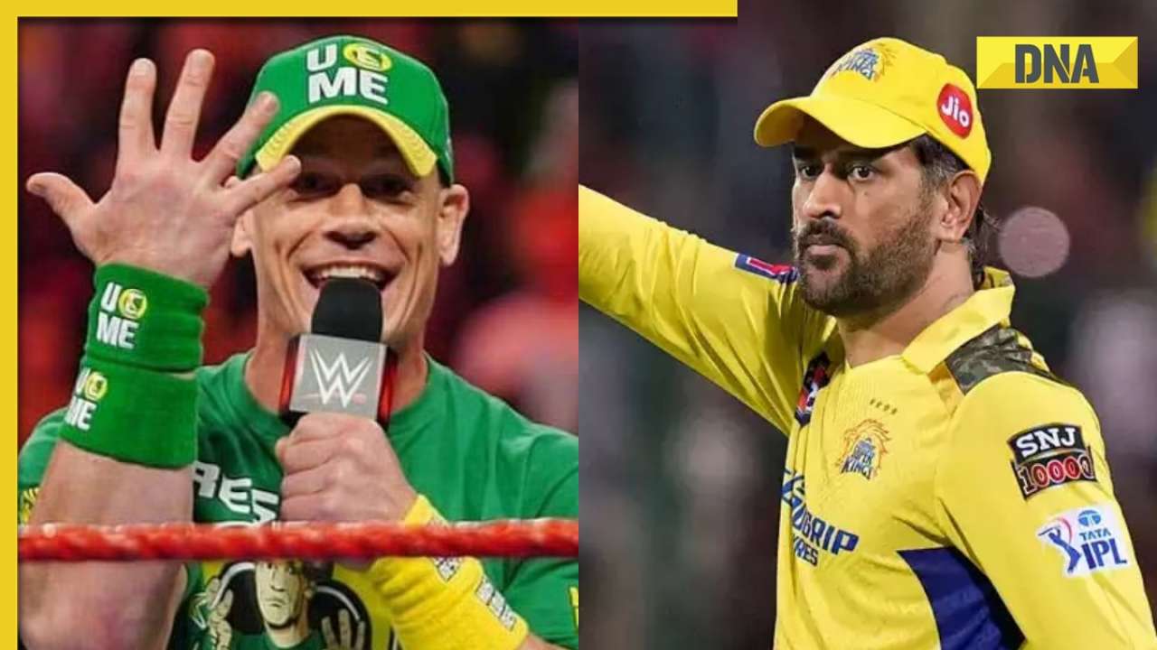 You Cant See Me John Cenas Epic Reaction To Ms Dhonis Gesture Takes Internet By Storm 