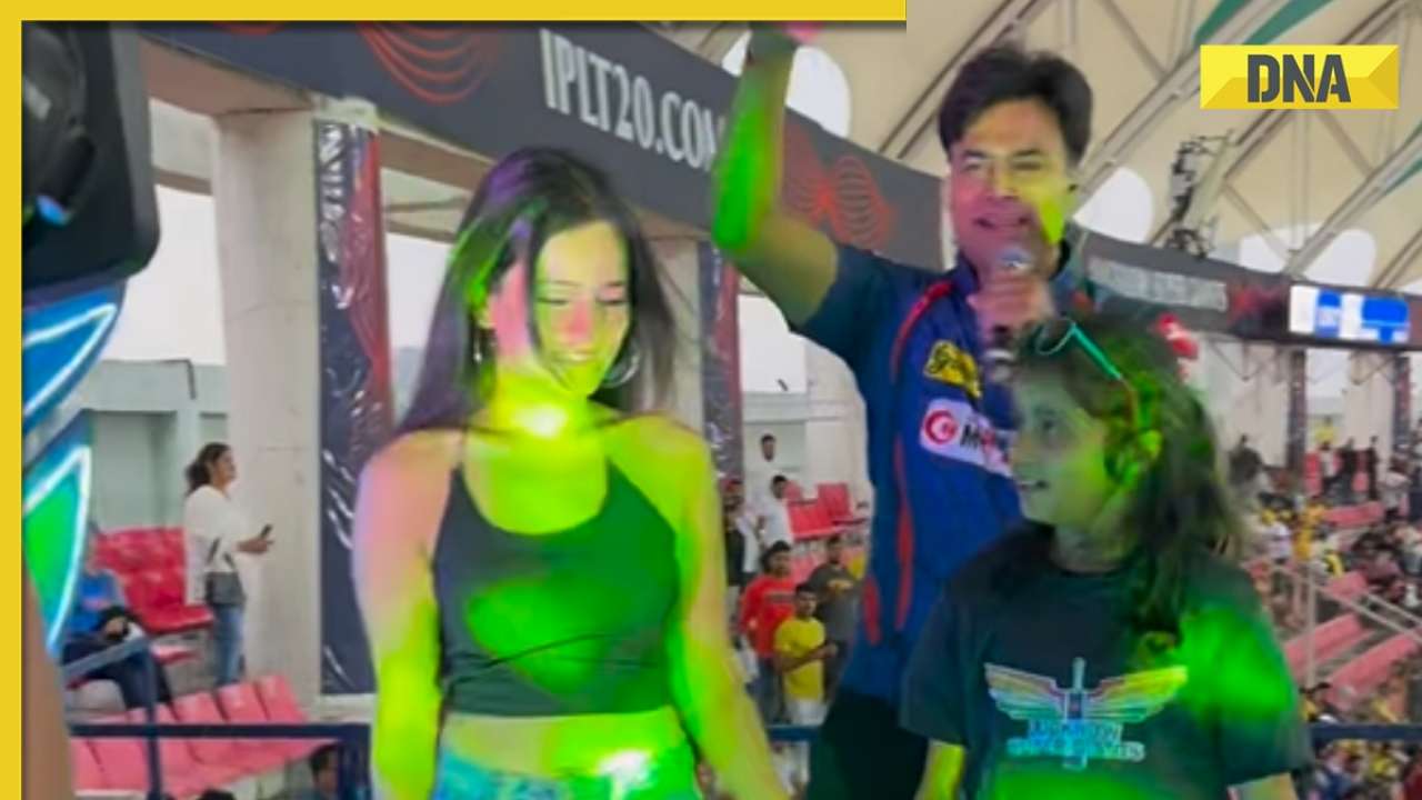 Watch: Girl dancing during IPL match in Lucknow stadium goes viral