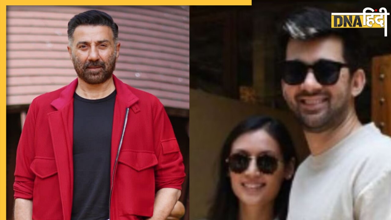 Karan Deol अपनी मंगेतर Drisha Acharya के साथ आए नजर, Sunny Deol की बहू को देख लोगों ने जमकर की तारीफ 