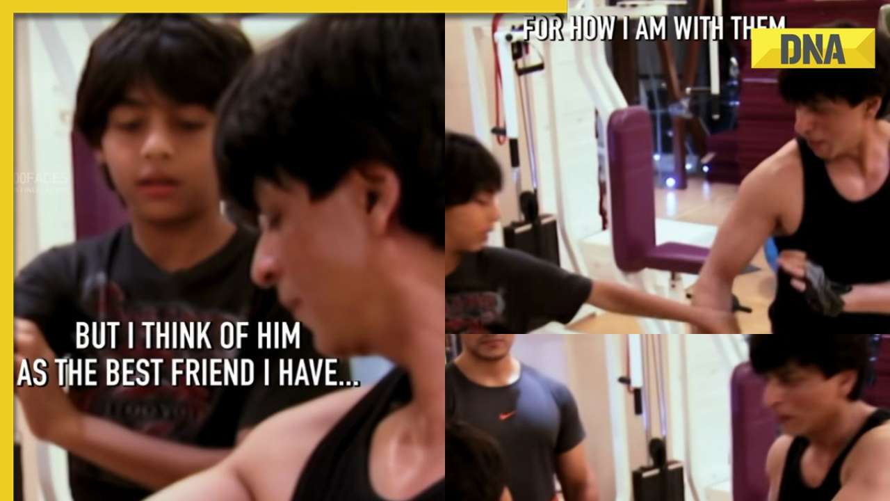 Shah Rukh Khan calls Aryan Khan his best friend in throwback viral ...