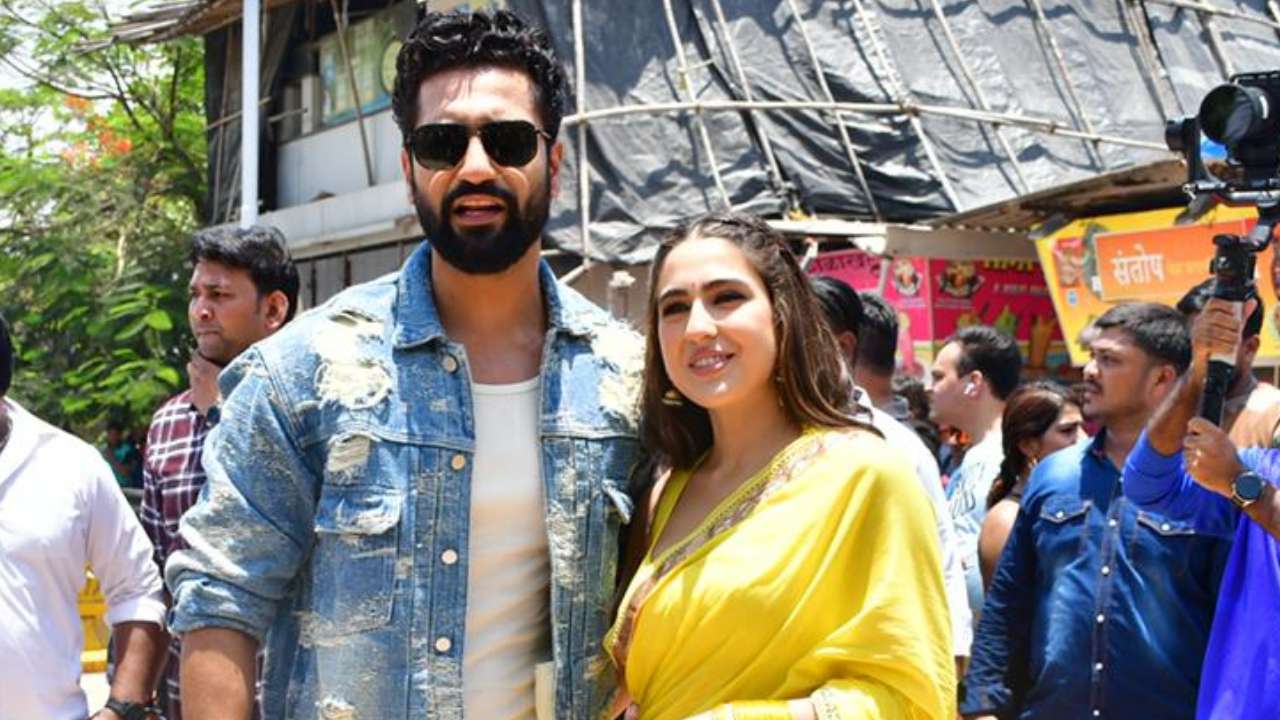 Vicky Kaushal and Sara Ali Khan's outfits