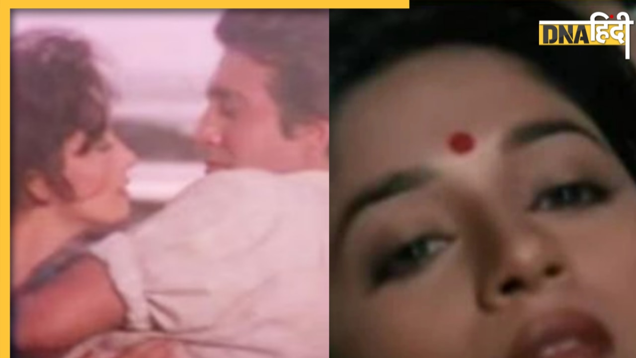 Madhuri Dixit Vinod Khanna kiss: जब दिग्गज एक्टर ने काट लिए थे धक-धक गर्ल के होंठ, इस फिल्म के लिपलॉक सीन ने मचाया था बवाल