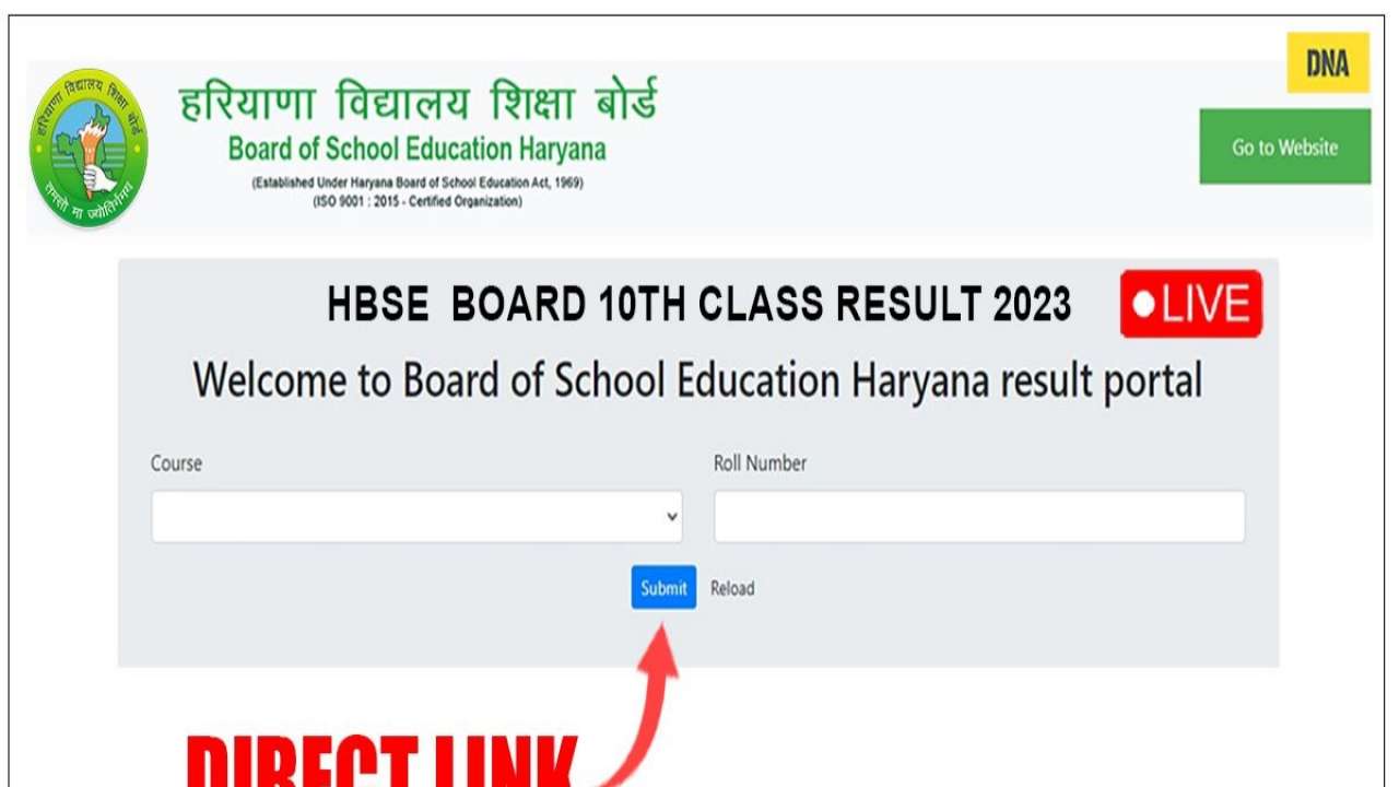 HBSE Haryana Board Class 10th Result 2023 DECLARED At Bseh.org.in ...