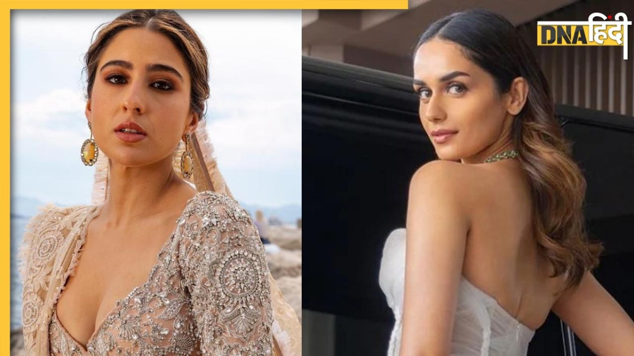 Cannes 2023 में पहले दिन Sara Ali Khan और Manushi Chillar के बीच छिड़ी जंग, Photos देखकर बताएं कौन जीता?