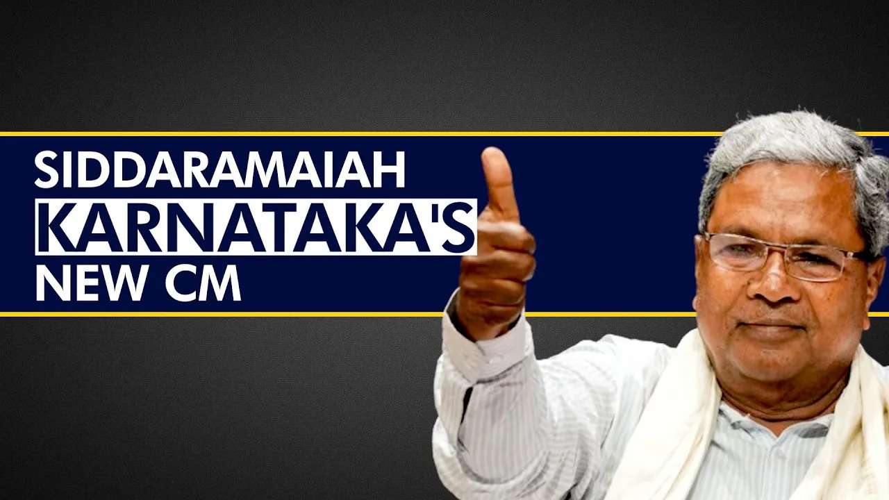 Siddaramaiah, Congress Veteran, Appointed As Karnataka's New Chief ...