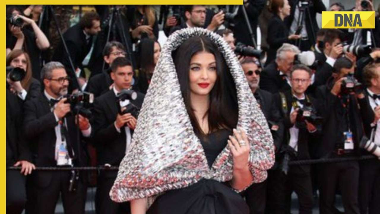 'Tin foil from kitchen...': Aishwarya Rai's oversized cape and hood on Cannes red carpet divides netizens