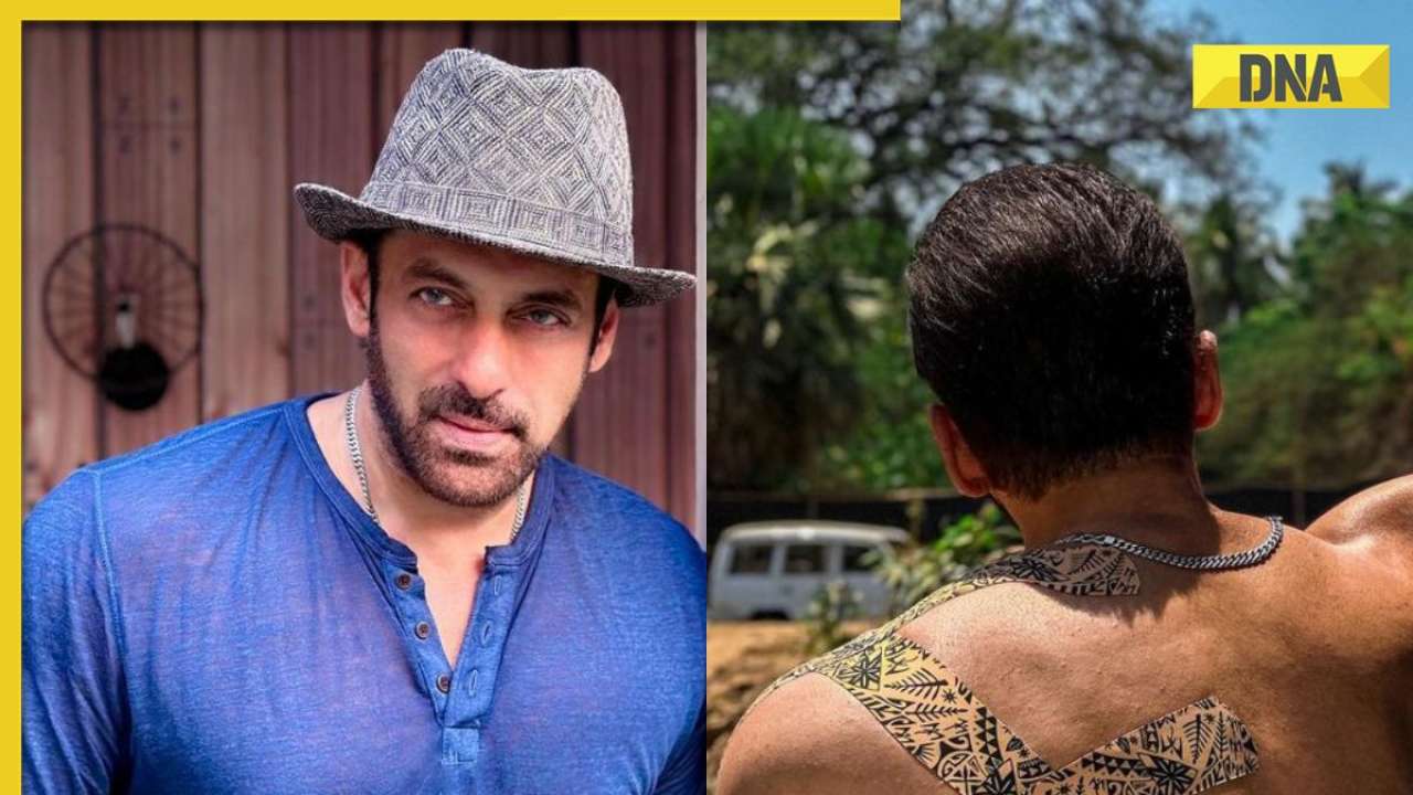Salman Khan's TATTOO On DIE HARD FANS Arm - Watch - YouTube