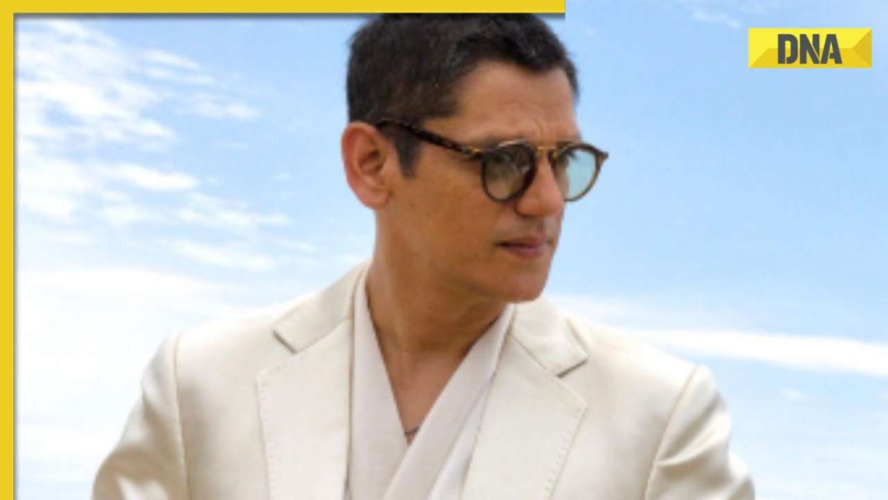 Vijay Varma looks suave at Cannes in white satin silk blazer, fans call him 'Johnny Depp mini'