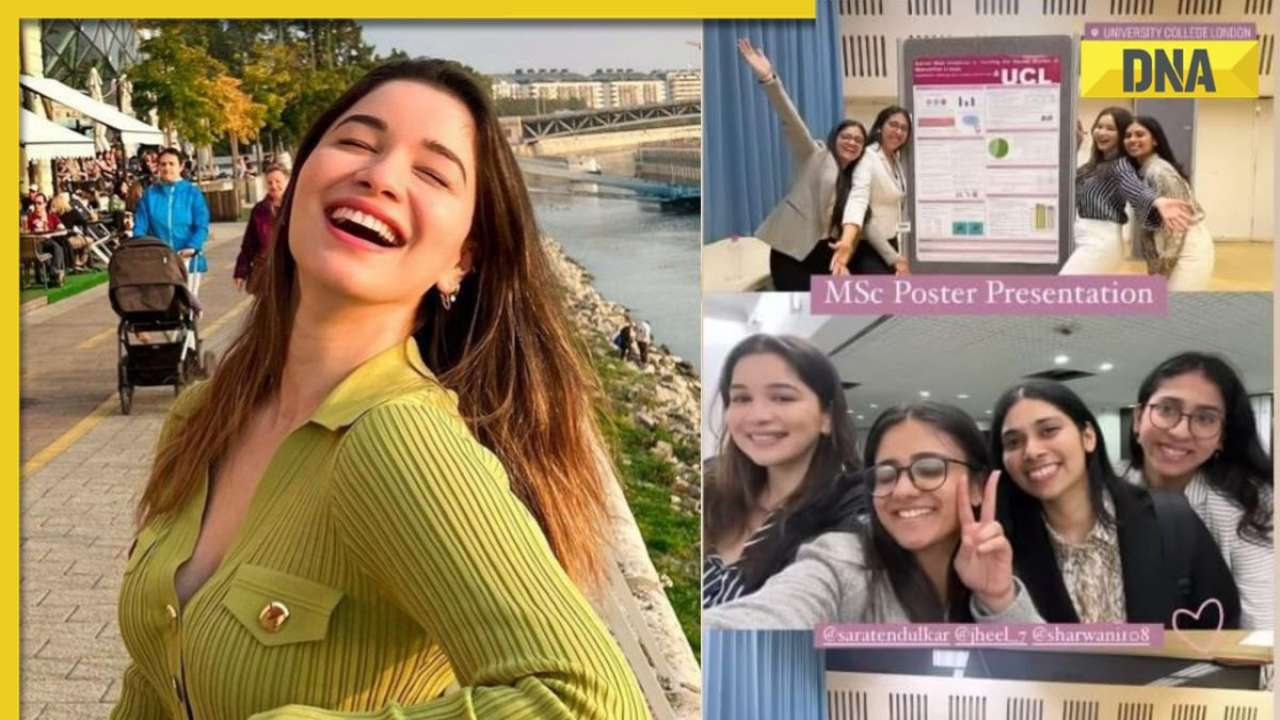 Sara tendulkar is all set to complete her msc, submits her last presentation - see pics