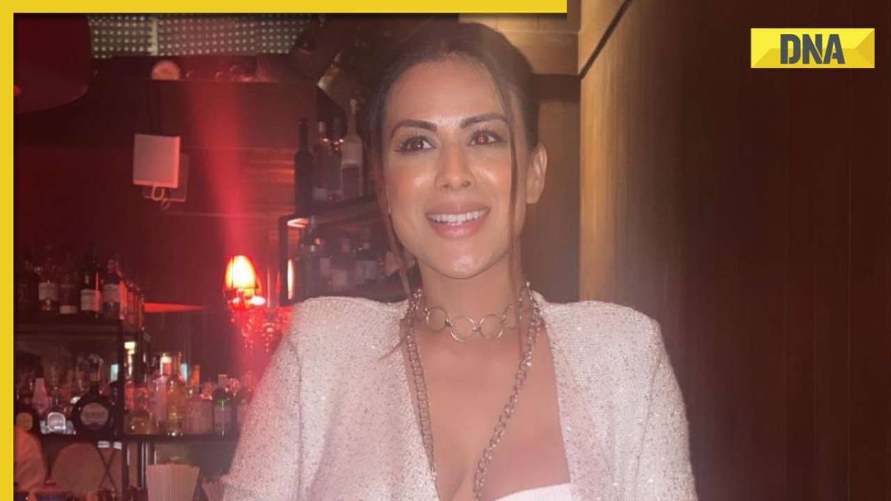 Nia Sharma looks sizzling hot shimmery shrug, enjoys continental dinner; fans call her 'boss lady'