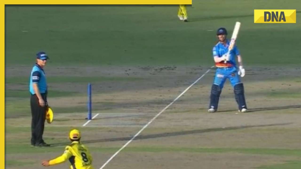 Watch: David Warner mocks Ravindra Jadeja, imitates his iconic sword celebration during CSK vs DC clash