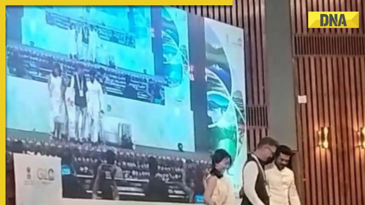 Watch: Ram Charan, South Korean ambassador Chang Jae-bok match steps to Naatu Naatu on G20 Summit stage in Srinagar