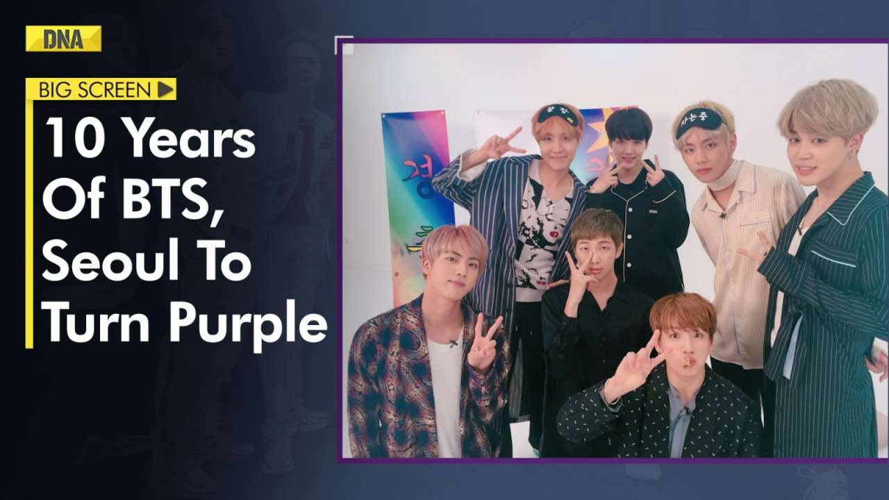 Bts 10th Anniversary Seoul To Purple To Celebrate The Remarkable Decade Of K Pop Stars 